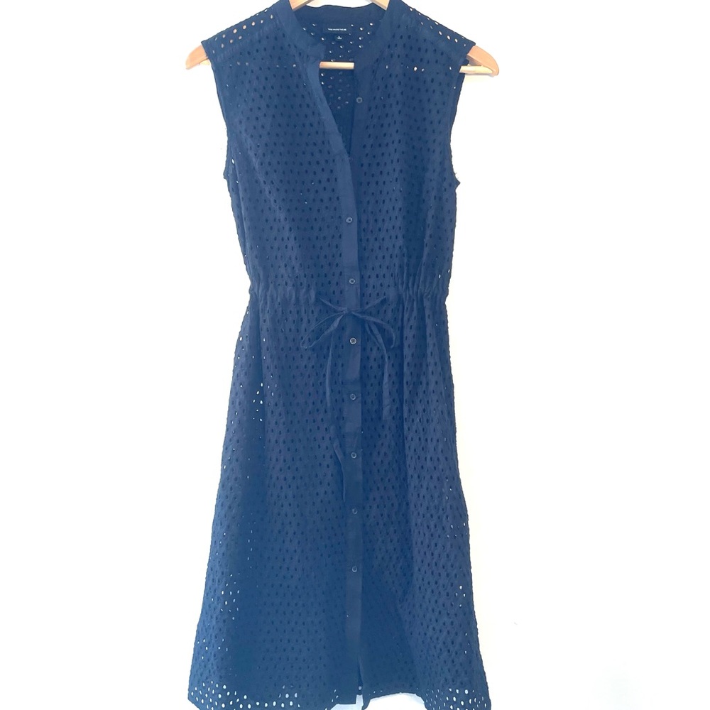 Black Eyelet Dress